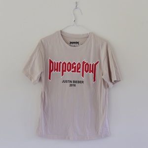 Purpose Tour Justin Bieber 2016 Tee